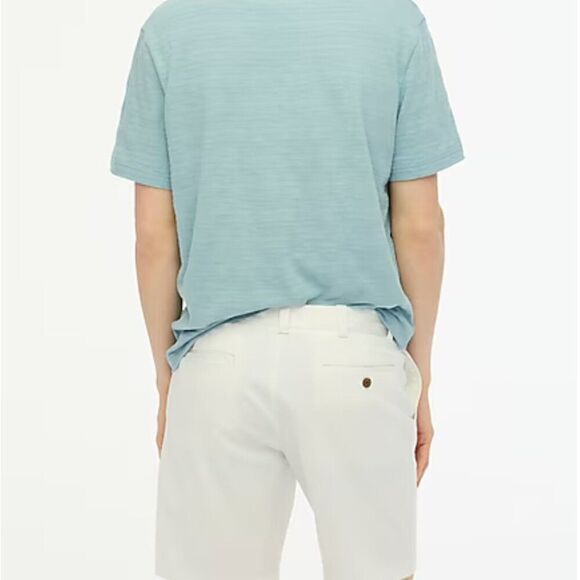 J. Crew Factory 9" flex chino short in white NWT size 28 - Picture 5 of 12